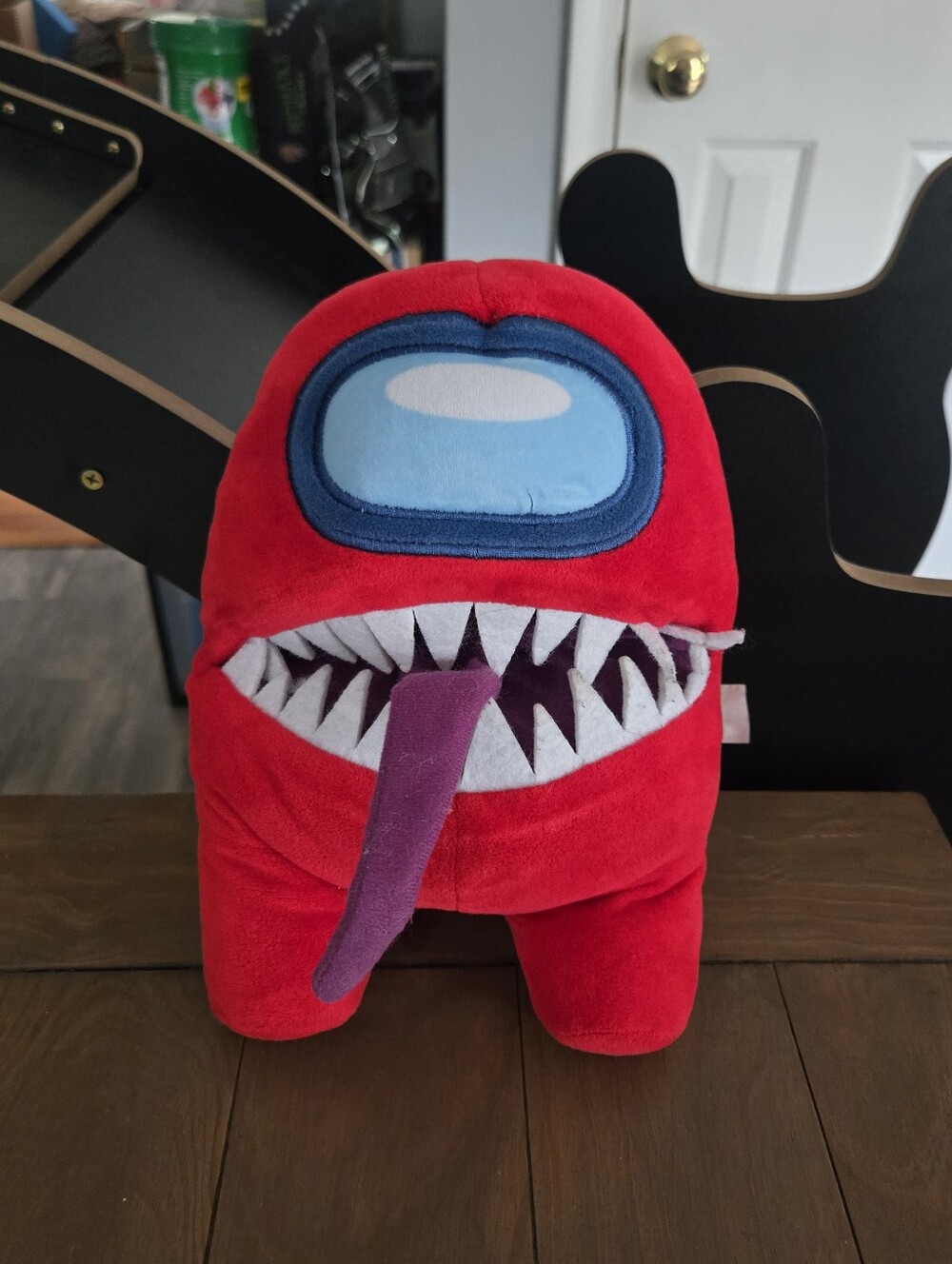 Among Us Red Imposter Monster Gamer Plush